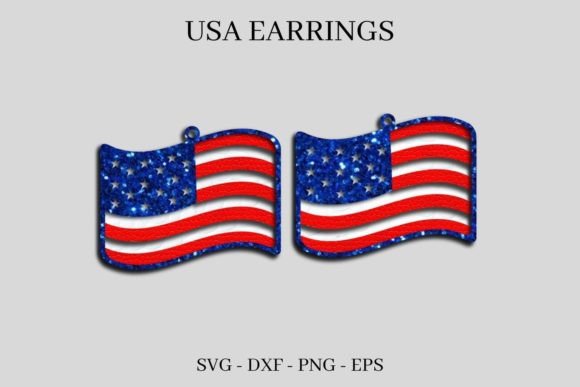 America Earrings SVG: 3D Independence Day Brand Review