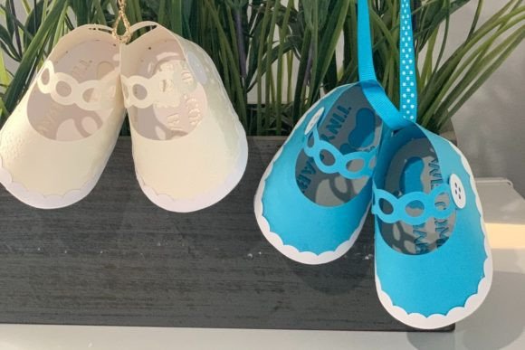 Baby Shoes Favor Box: 3D SVG Brand Review