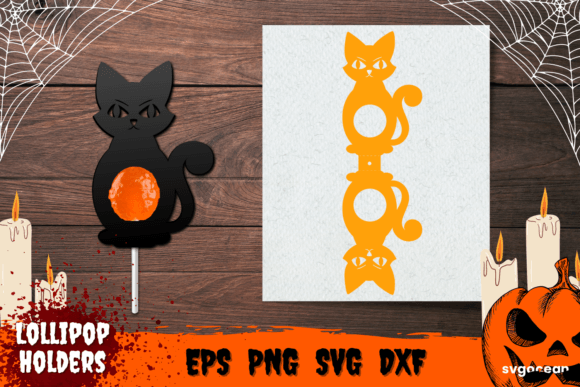 Black Cat Candy Holder: 3D SVG Shapes Review