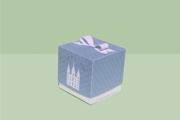Box 10 Template: 3D SVG for Gift Boxes
