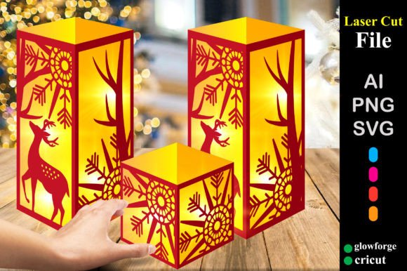 Christmas Lantern 3D SVG Shapes Review