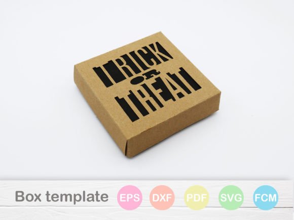 Halloween Candy Box Template3: 3D SVG Shapes Review