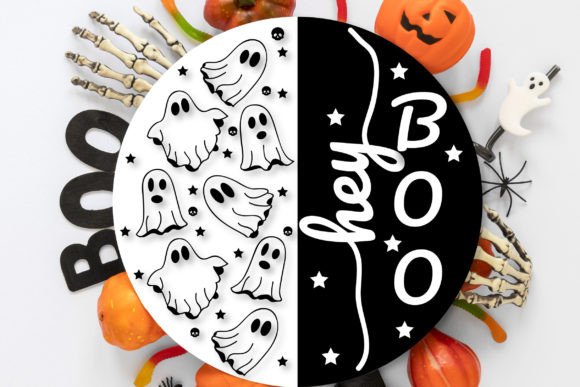 Halloween Hey Boo Ghost SVG Review