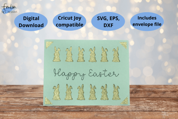 Happy Easter Insert Card 3D SVG Shapes Review