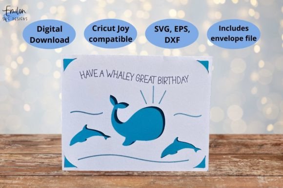 Have a Whaley Great Birthday Card SVG Review