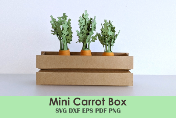 Mini Carrots and Garden Box DIY Template Review