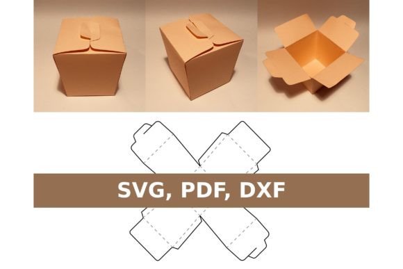 Noodle Box: 3D SVG Gift Boxes for Editors
