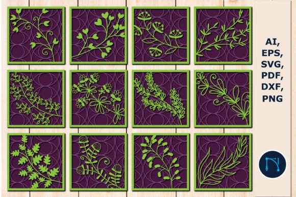 Paper Cut Wildflowers 3D SVG Shapes Review