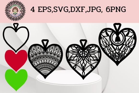 SVG Christmas Heart Ornament: A Designer Review