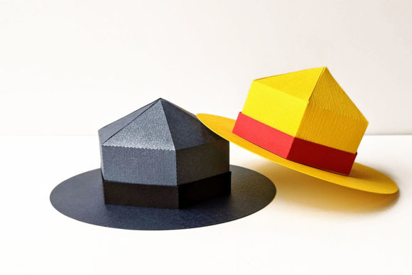 Wide Brim Hat Gift Box SVG: 3D Shapes Review